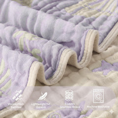 HardNok baby portrait highlights soft 6-layer muslin for absorbent, breathable drying.