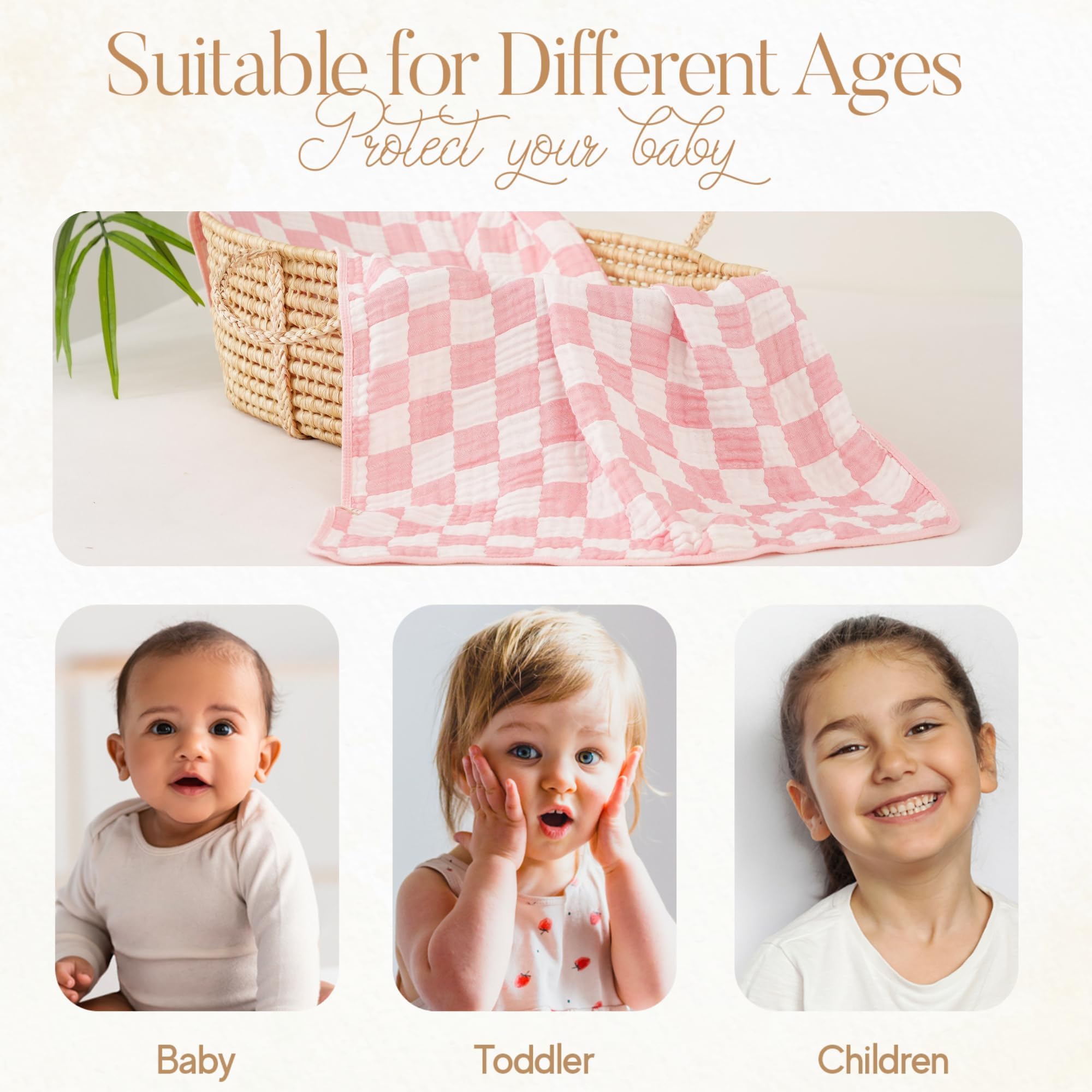 HardNok machine-washable muslin blanket for easy care and quick-dry performance