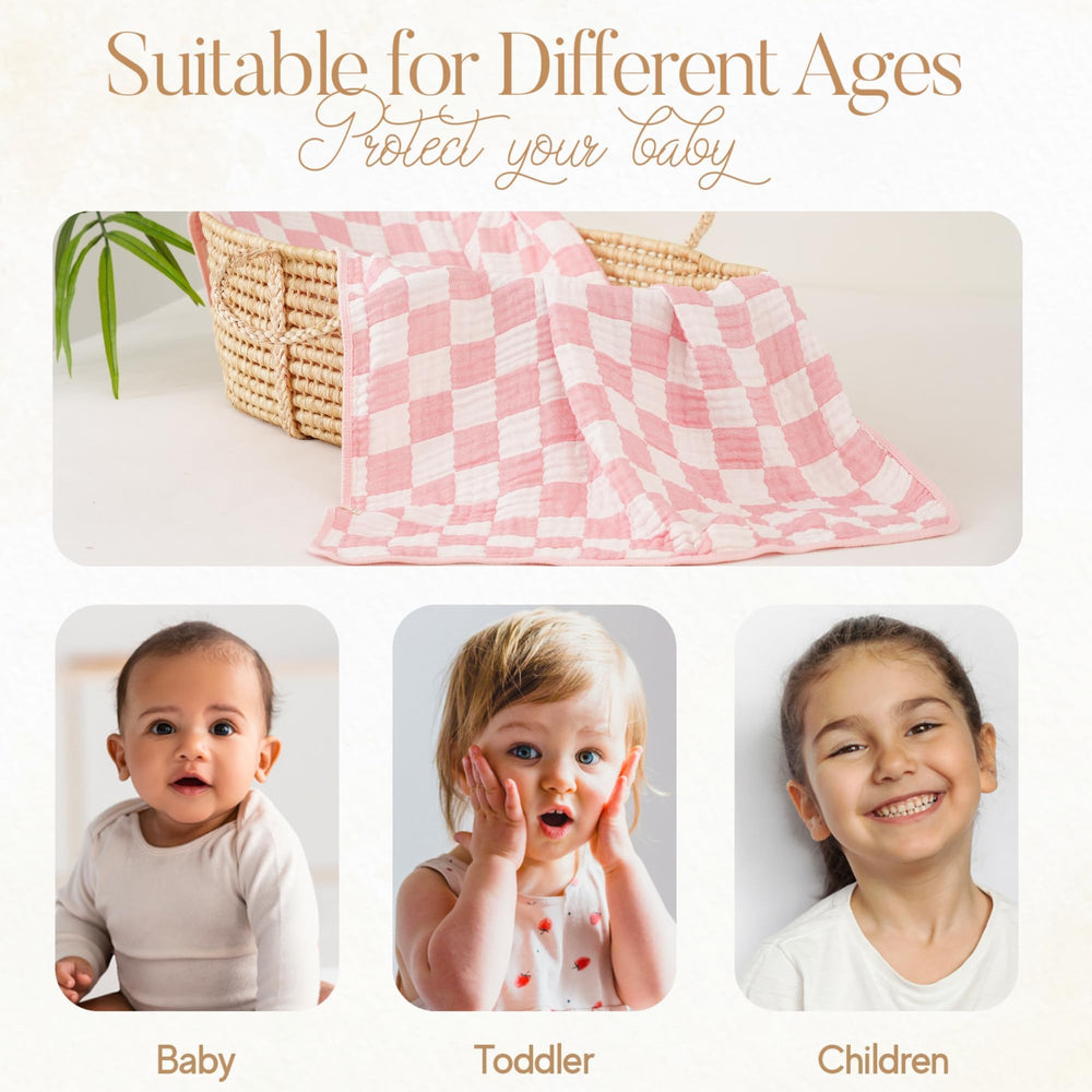HardNok machine-washable muslin blanket for easy care and quick-dry performance