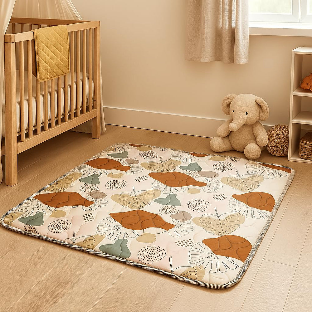 Harmon Wandyer baby play mat large cushioning delivers extra floor comfort.