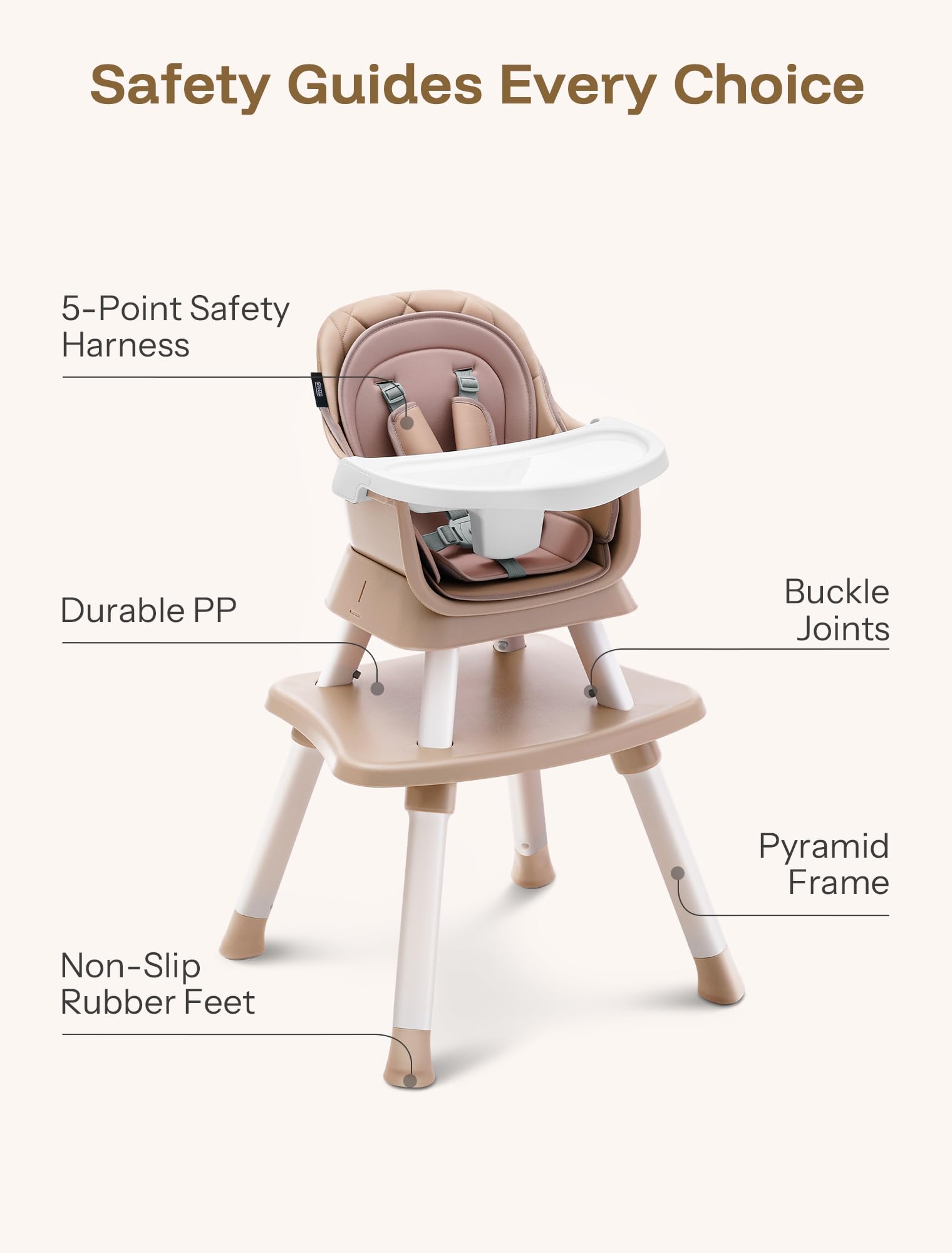 HARPPA quick tool-free assembly for rapid setup