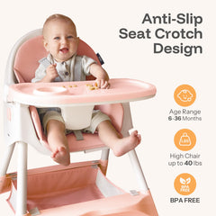HARPPA pink PU cushion is waterproof and wipe-clean for everyday use
