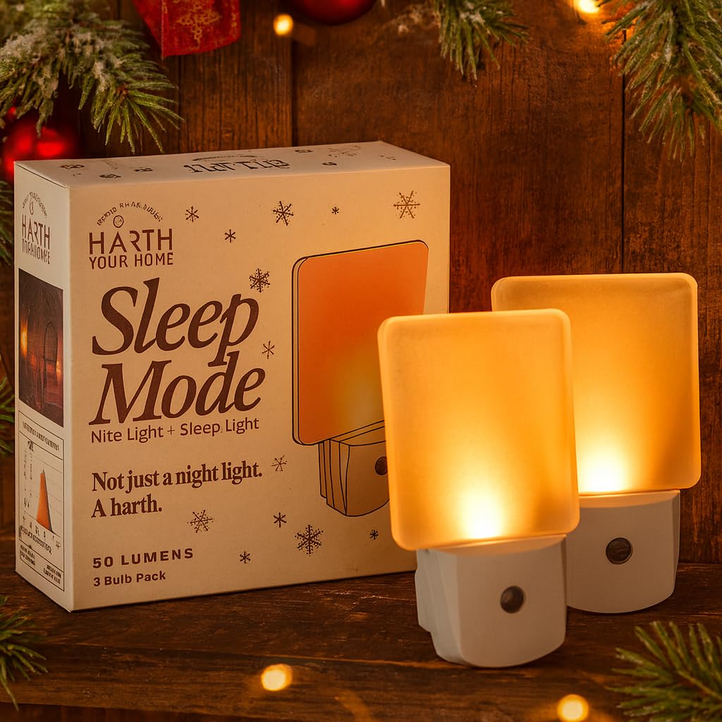 Harth night light bedroom ambient light adds cozy, relaxing evenings.