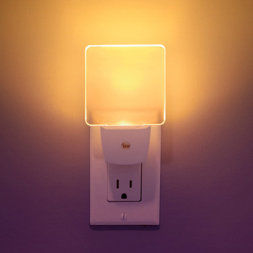 Harth night light energy-saving amber glow reduces unnecessary lighting.