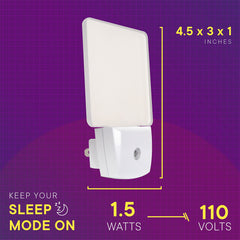 Harth night light for kids bathroom plug-in simplifies nighttime routines.