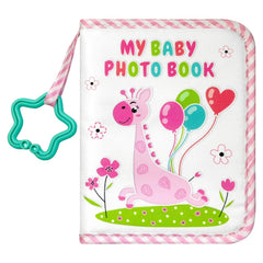 HarvMax baby’s first family album cover with soft fabric for safe, engaging first memories