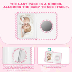 HarvMax crinkle-pages invite tactile exploration during tummy time