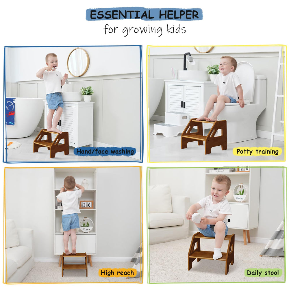 Harwaya wooden step stool makes a thoughtful gift idea