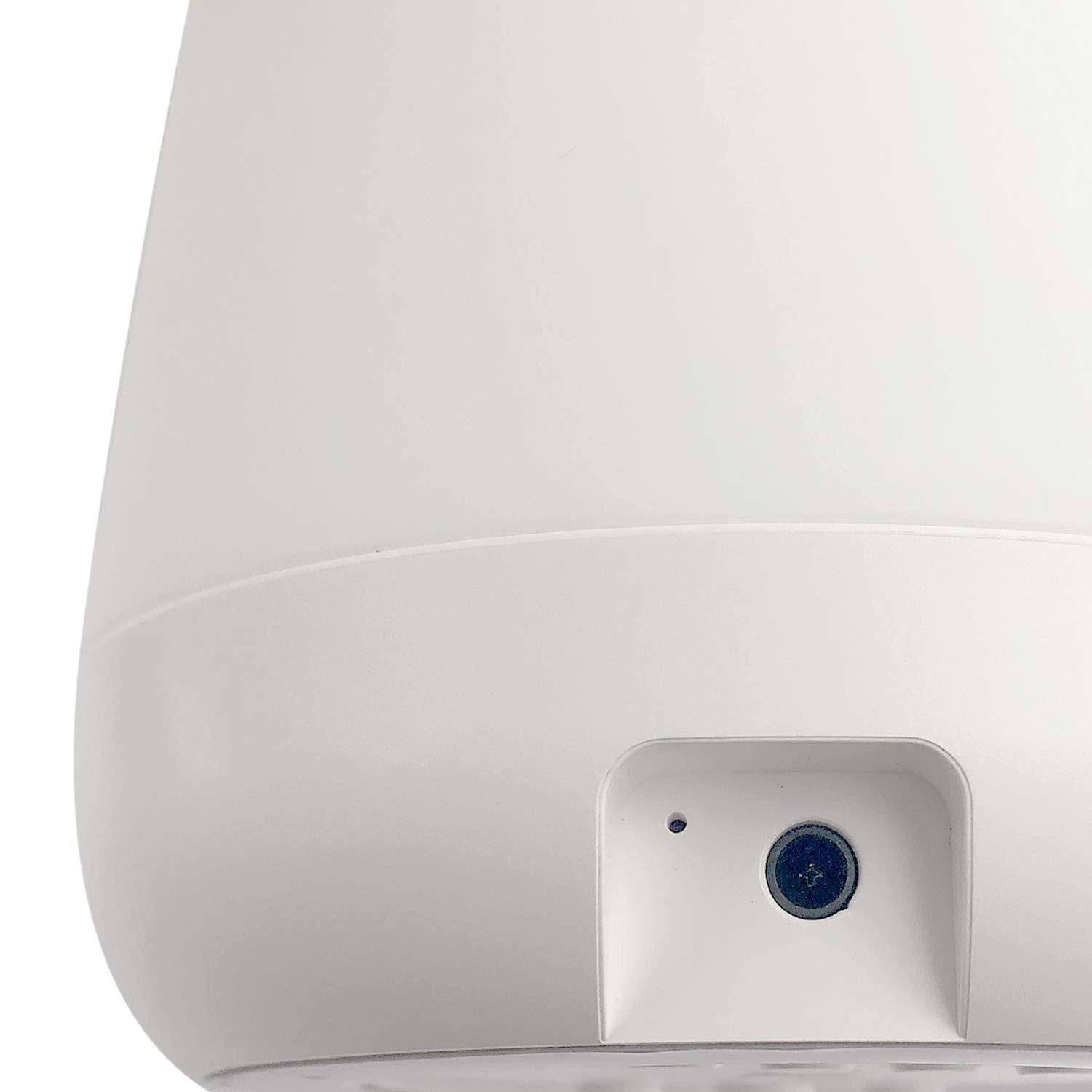 Hatch Baby adapter power cord barrel close-up enables tidy cable setup for night mode.