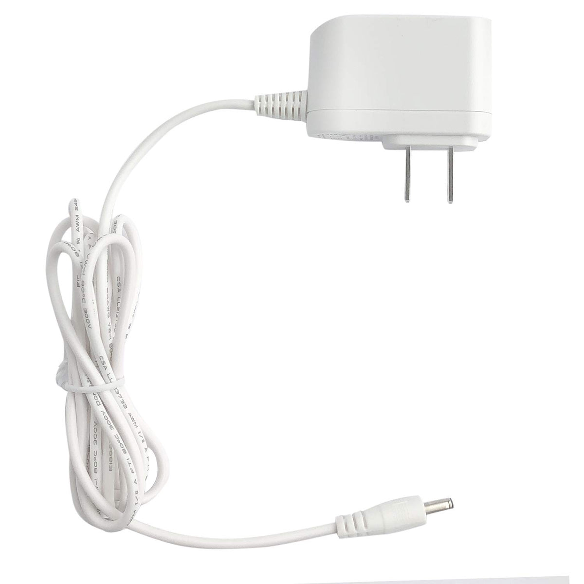 Hatch Baby adapter power cord barrel for Rest+ provides reliable charging for sleep routines.