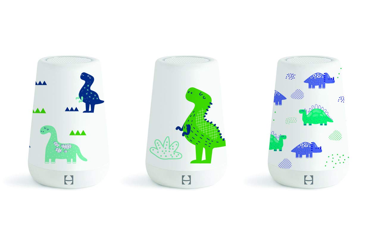 Hatch Baby Rest Dino Roar in nursery decor setup supports cohesive theme