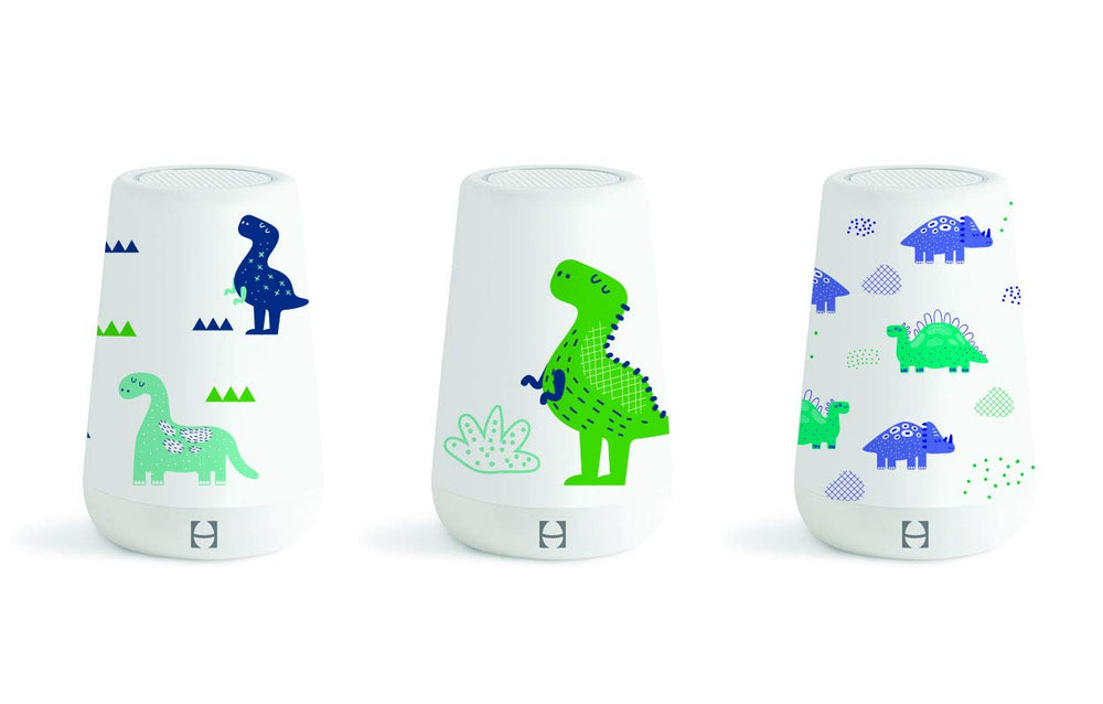 Hatch Baby Rest Dino Roar in nursery decor setup supports cohesive theme