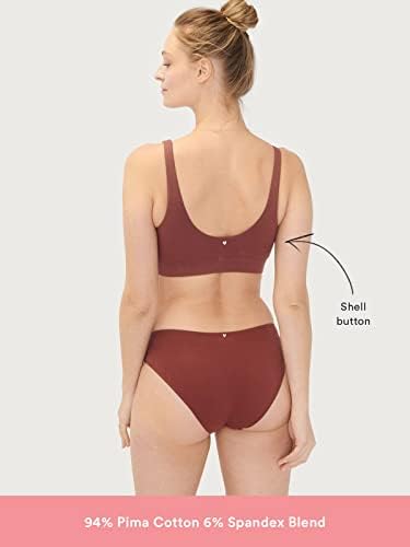 HATCH Dream Feed model wearing a comfortable all-day nursing bra