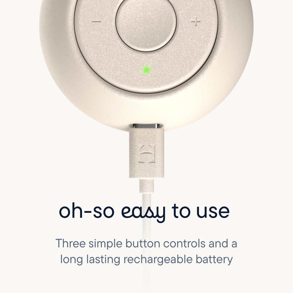 Hatch Go's 15-hour battery powers naps without interruption.