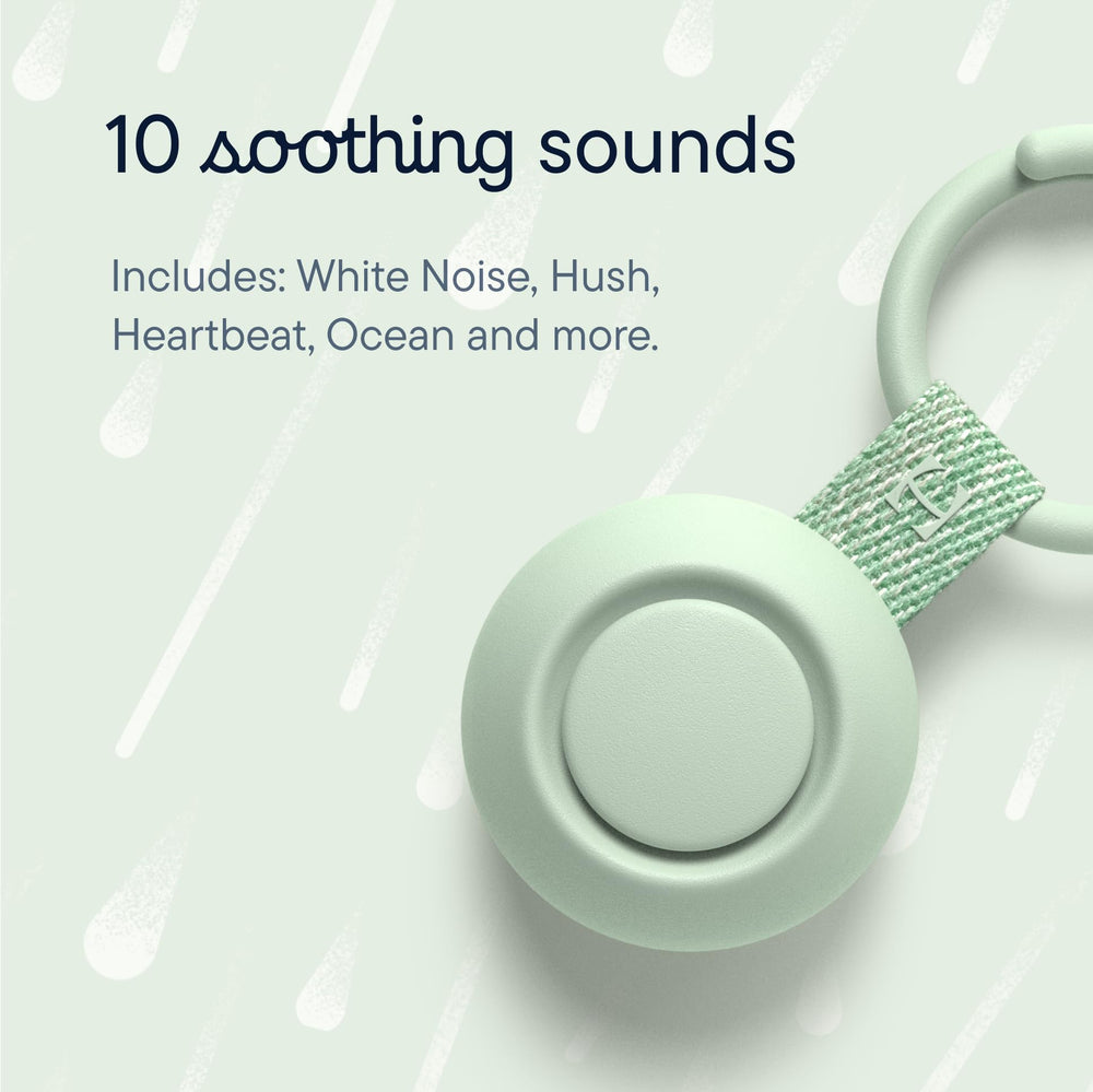 Hatch Go mint color emphasizes a calm hue for nursery sessions.