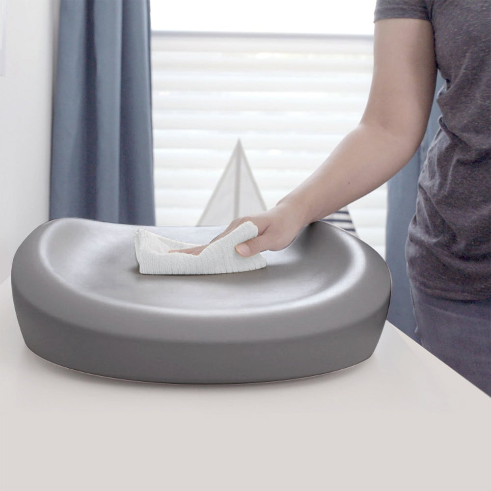 Hatch Grow soft wipeable foam pad surface for comfortable diaper changes