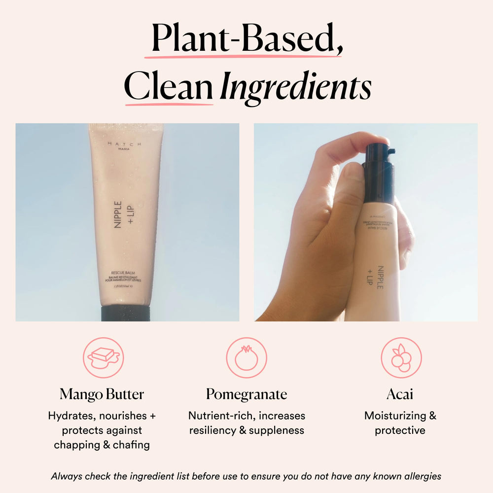 HATCH balm with mango, acai, pomegranate, calendula for nourishing skin