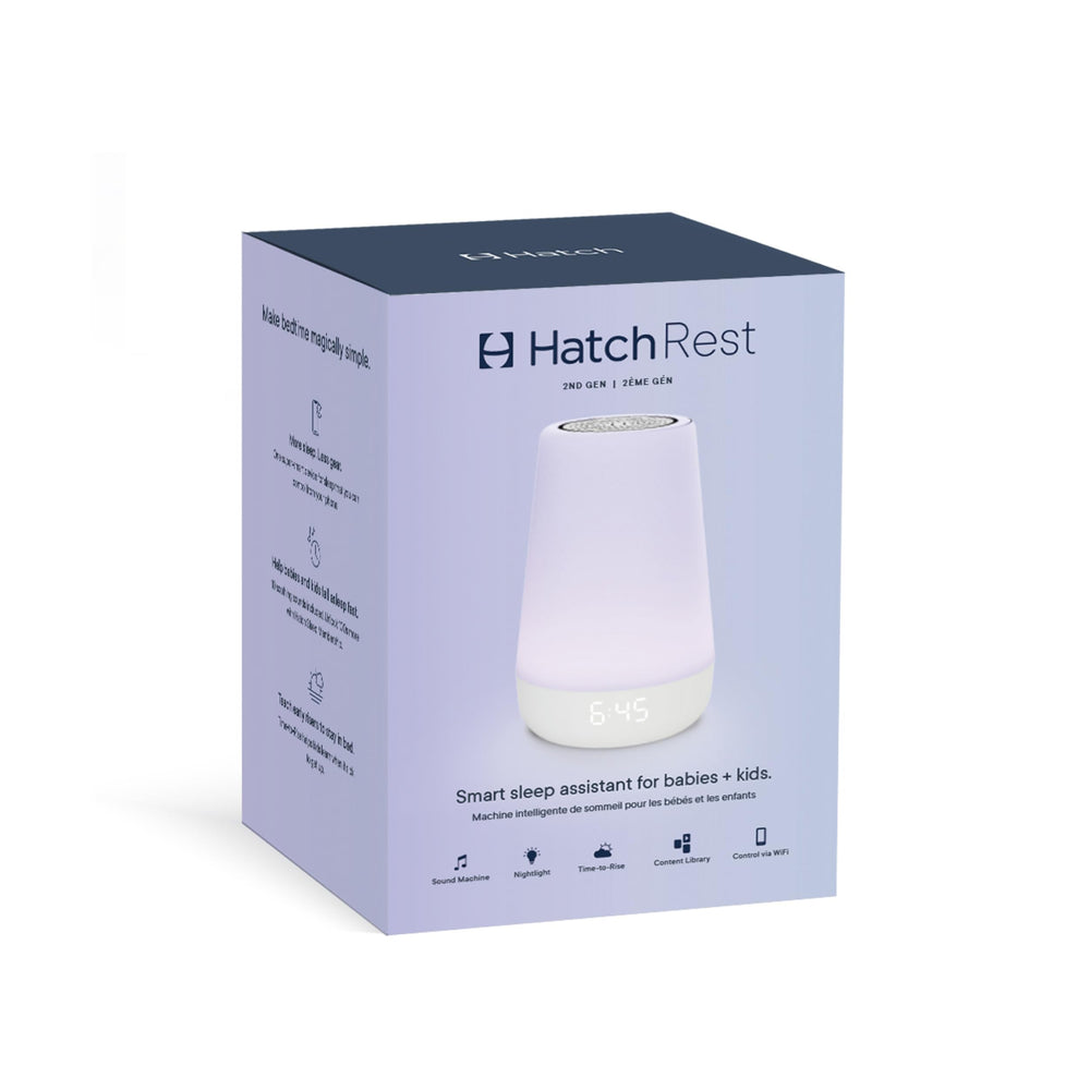 Hatch Rest Baby Gen 2 app control lets remote adjustments.