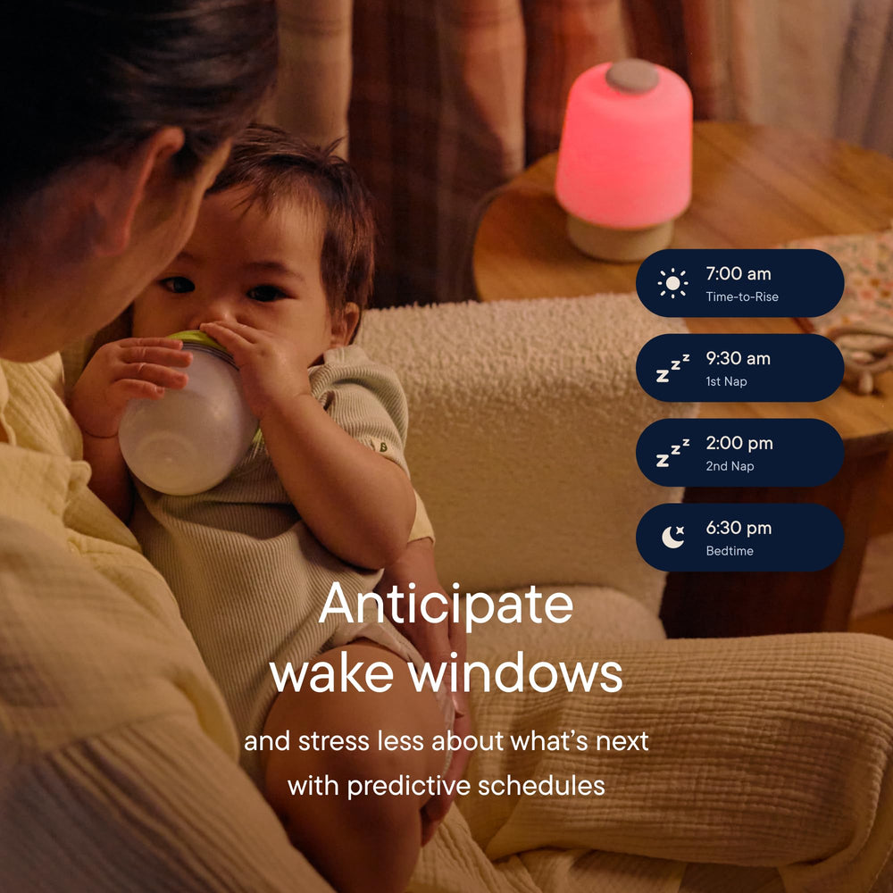 Hatch Rest Baby sleep guides and stories support bedtime rituals.