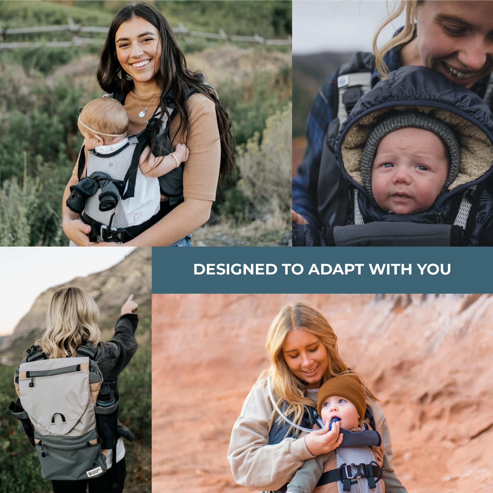 Hatcher Packs Adventure Pack machine-washable and TSA-friendly for easy cleaning.