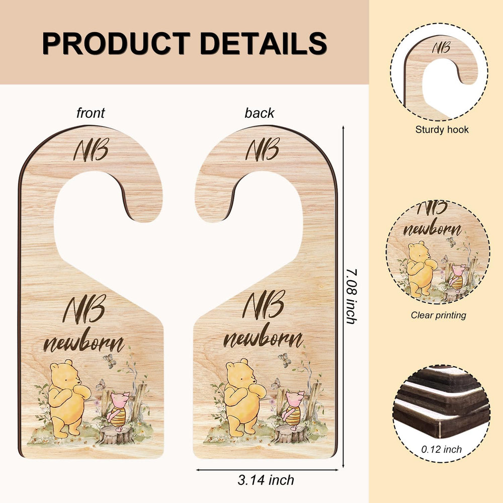 Hatzelou Winnie divider 0-3 months: easy outfit sorting for quick dressing routines.