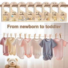 Hatzelou Winnie divider 3-6 months: season-by-season organization helps plan outfits.