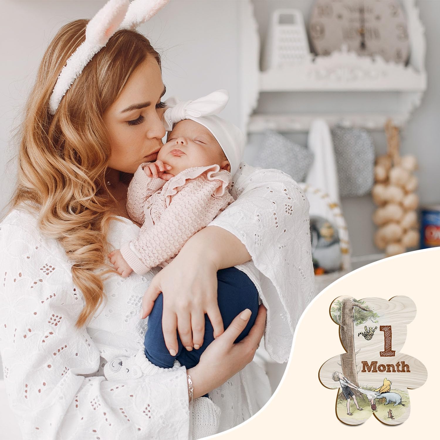 Hatzelou Winnie baby gift packaging with storage bag supports thoughtful keepsakes