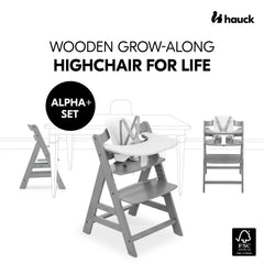 hauck Alpha+ ergonomic seat reducer creates comfortable seating from infancy