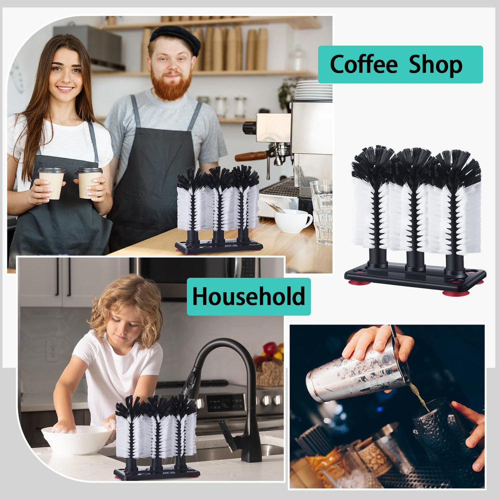 Havawish cleans sports bottles, wine glasses, and coffee cups with ease
