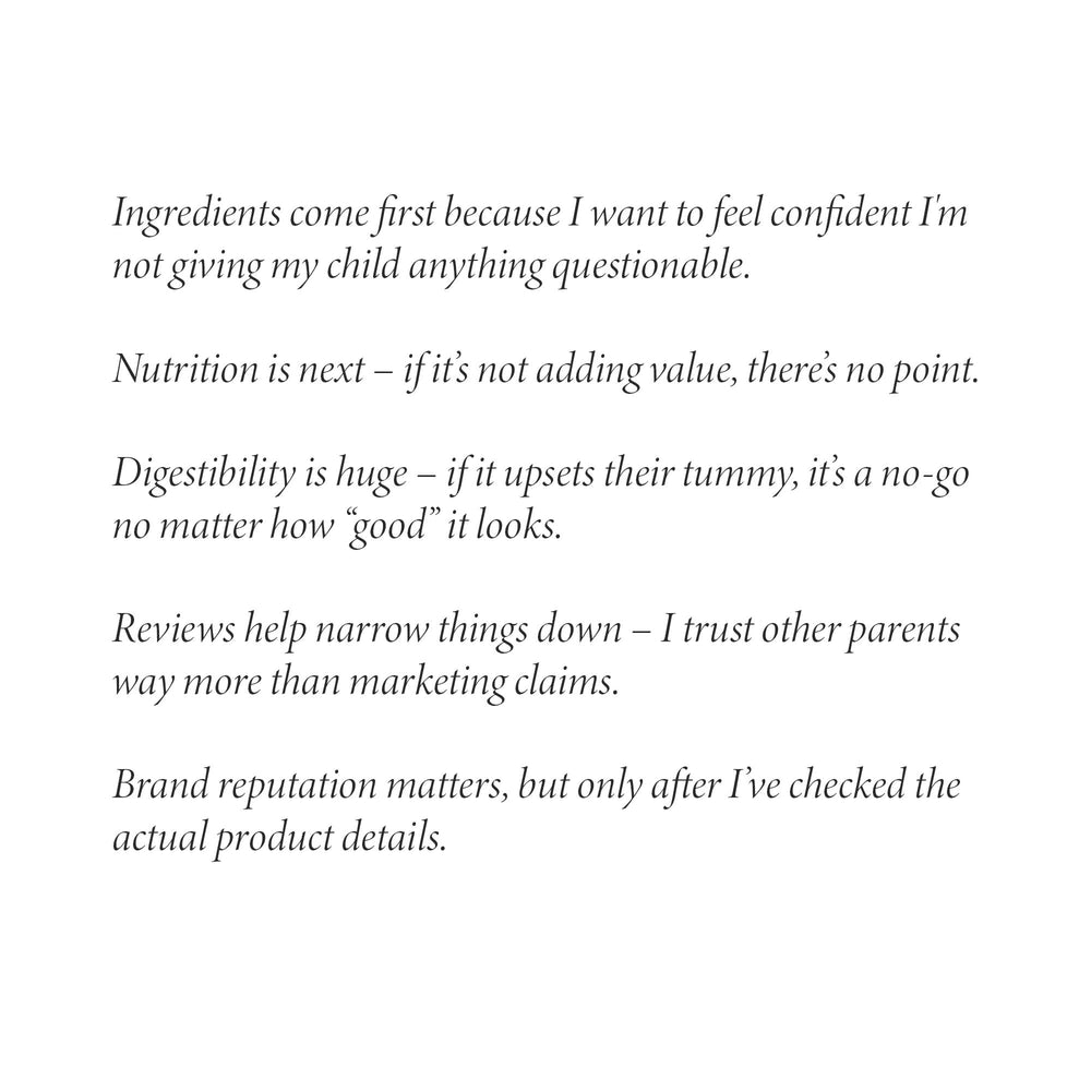 Haven Goat Toddler Formula no palm oil reinforces clean, simple ingredients.