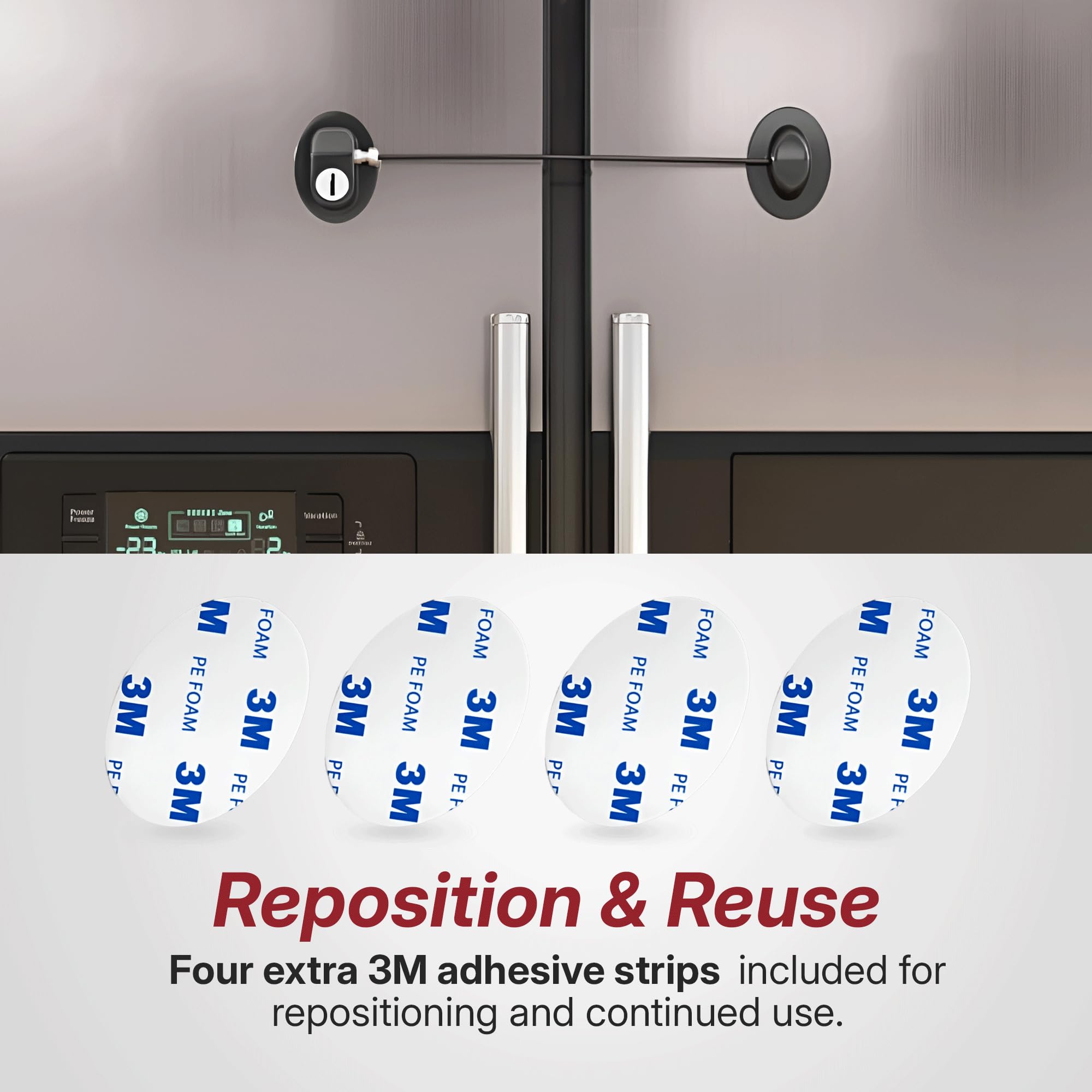HAVENHAUSE durable steel cable resists tampering for steady protection.