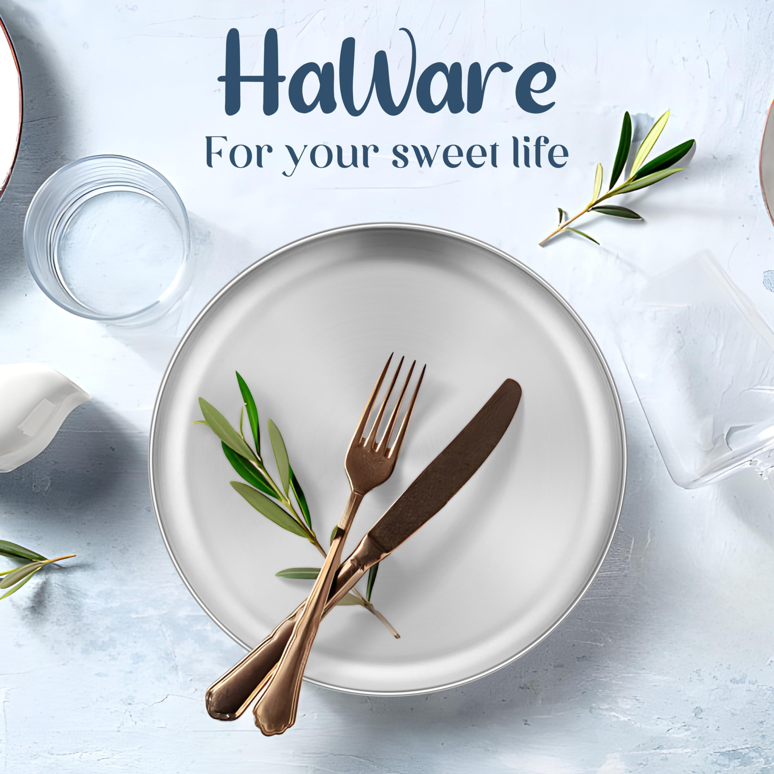 HaWare camping portable plate ideal for outdoor meals