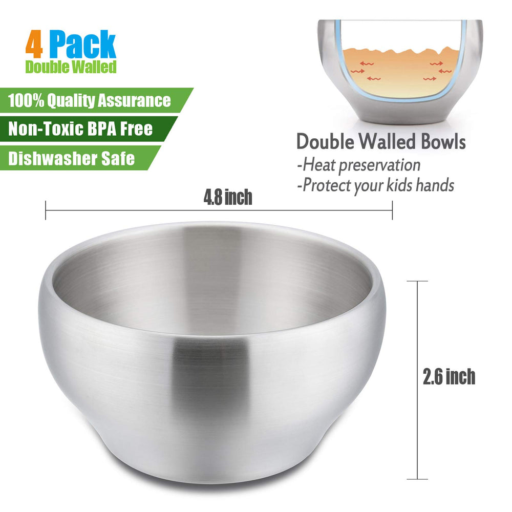 HaWare Heavy bowls designed for kids' hands, showing easy handling and safety