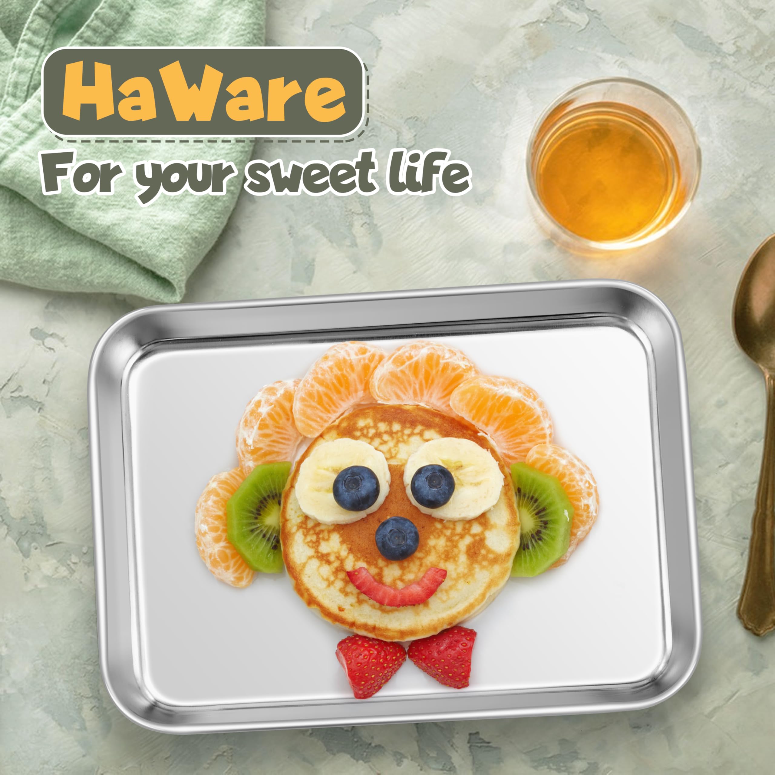 HaWare kids plates, dishwasher-safe for easy cleaning