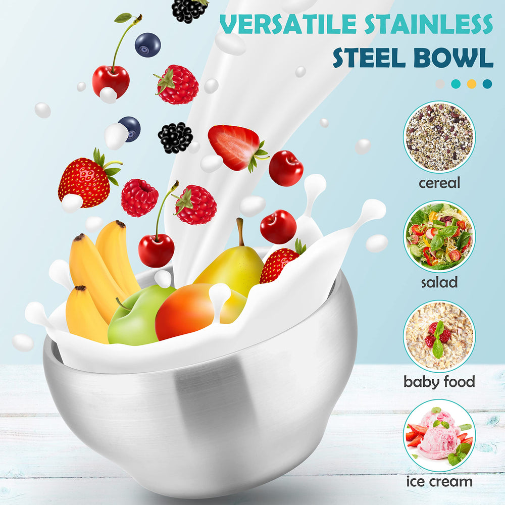 HaWare multi-use bowls suitable for cereal, yogurt, or snacks during picnics.