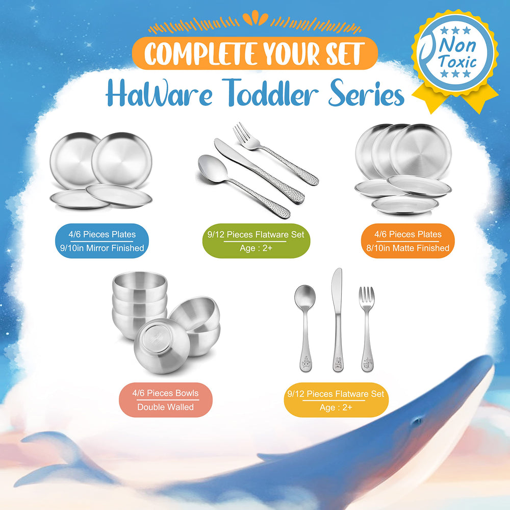 Haware outdoor-mealtime flatware ready for camping or picnics.