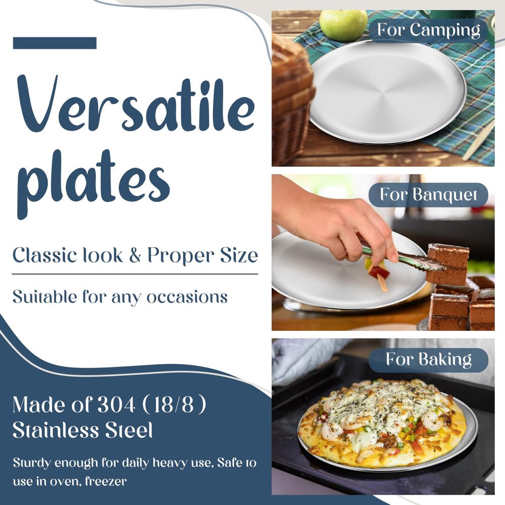 HaWare stackable kid plates save space on shelves