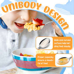 Haware toddler knives feature blunt blades and safe serration for learning to cut.