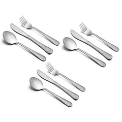 HaWare toddler spoons 6 inch, easy-to-hold design promotes independent feeding.