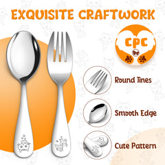 HaWare toddler spoon with deer handle engages meals.