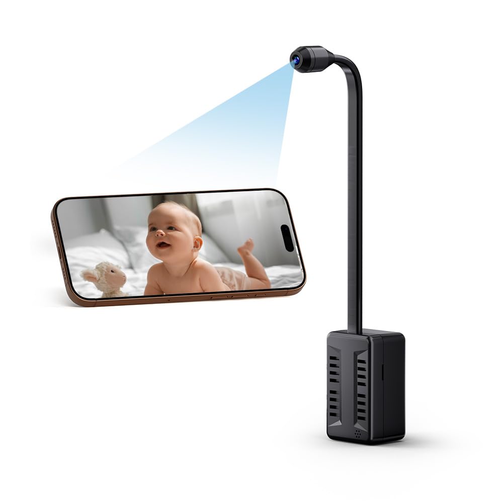 HawkEyeSpy 1080p baby-monitor view for clear baby motion and safer monitoring