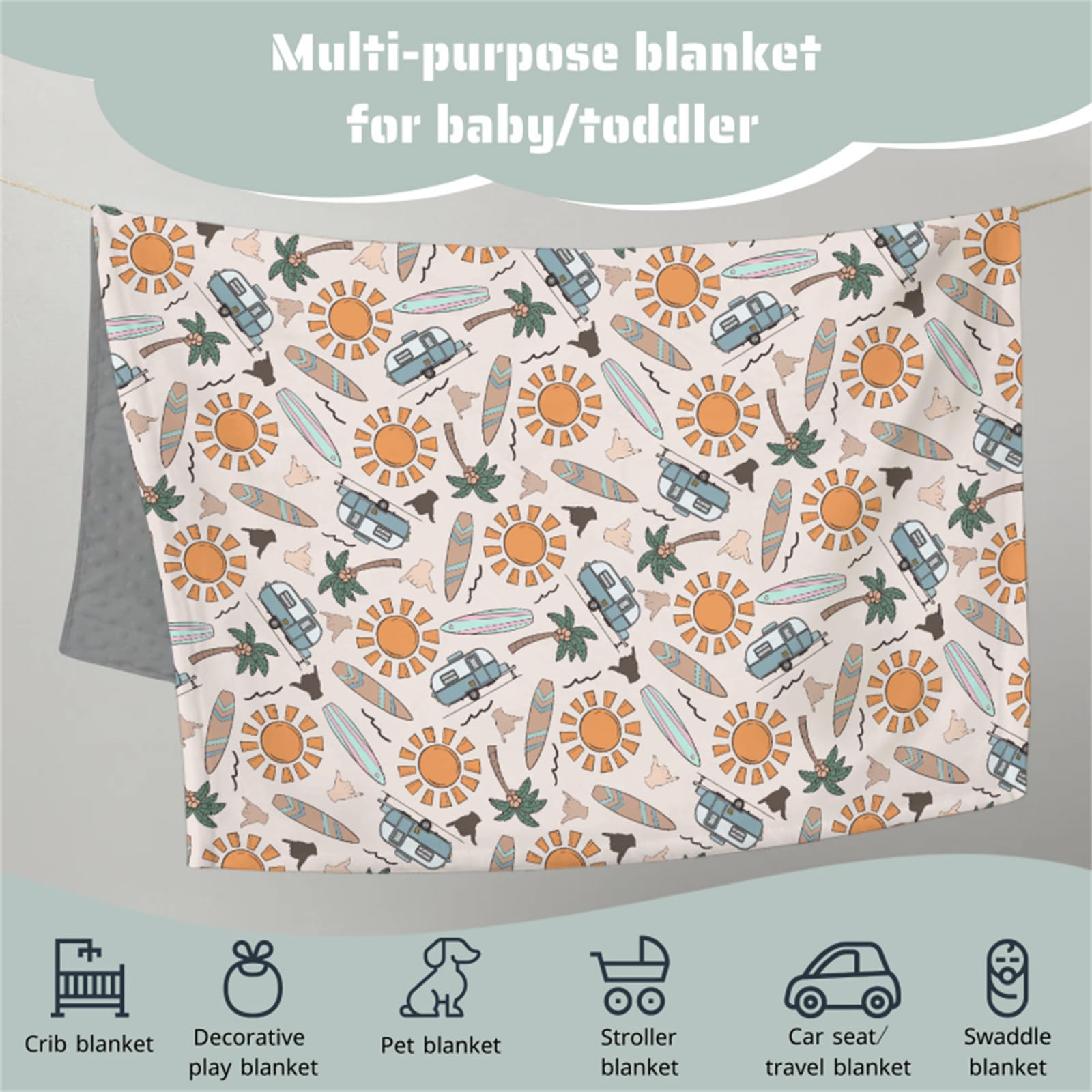 HawSkgFub all-season comfort for infants and toddlers in cribs or strollers