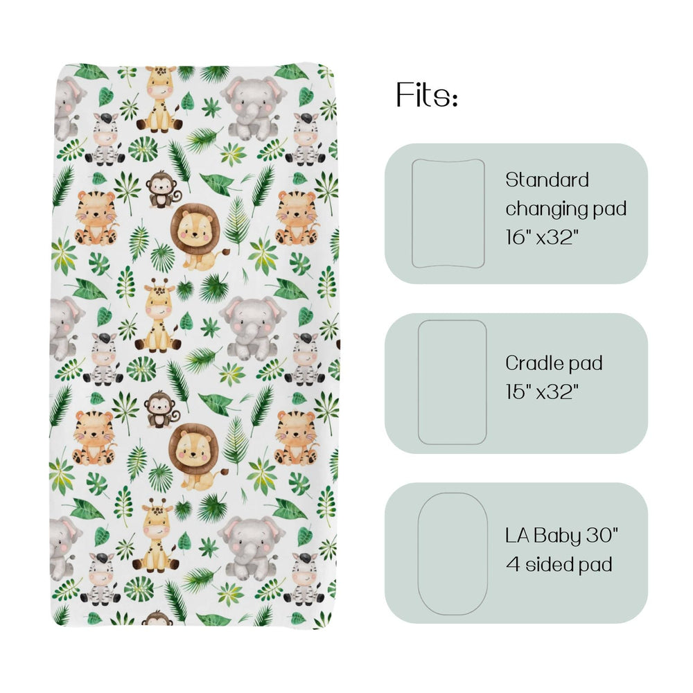 HawSkgFub lion pattern changing pad cover adds playful vibe at diaper time