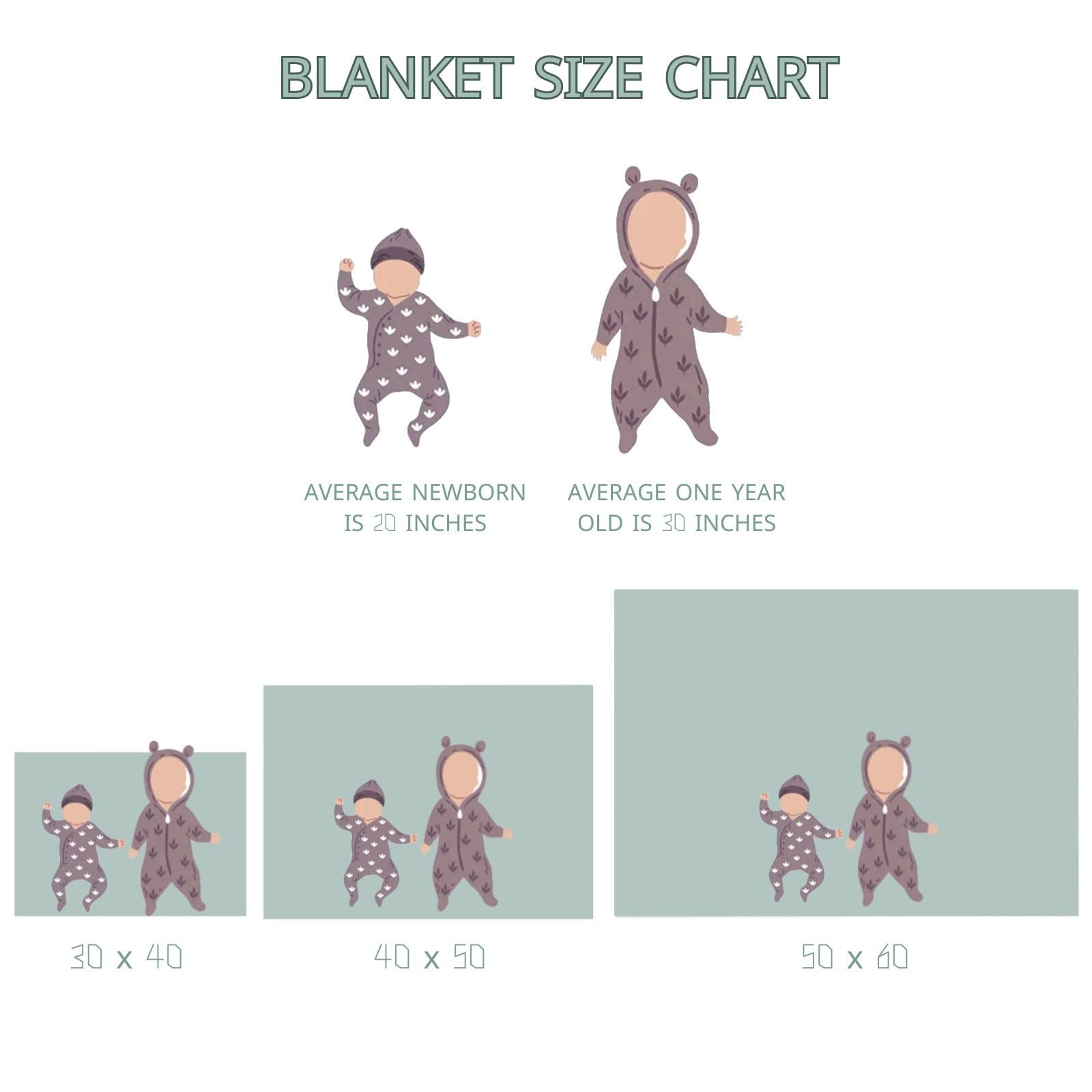 HawSkgFub gift-idea blanket suits baby showers and holidays with charming forest theme