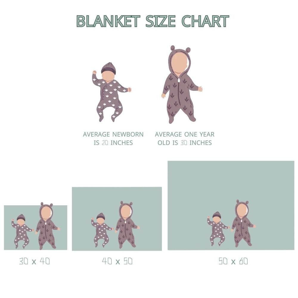 HawSkgFub gift-idea blanket suits baby showers and holidays with charming forest theme