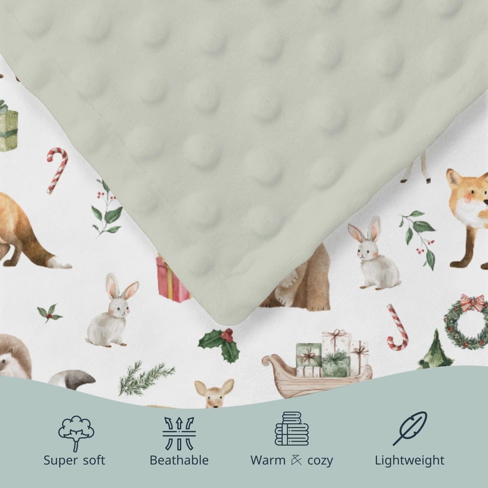 HawSkgFub blanket-stroller-crib-use shows versatile cozy layer for outings and naps
