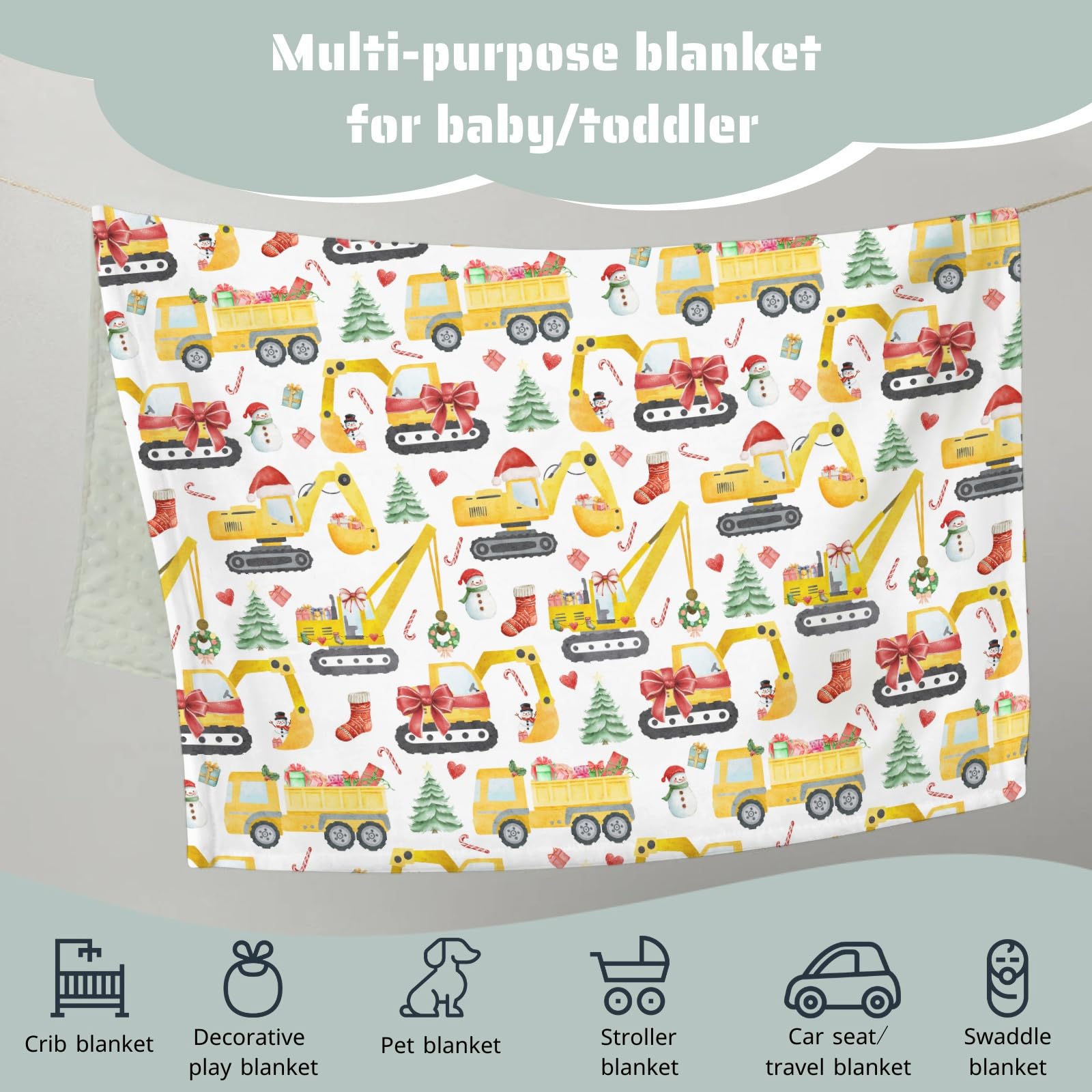 HawSkgFub nursery bed blanket coordinates with cribs and strollers for soft, breathable swaddle comfort.