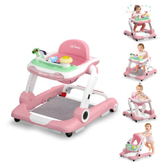 HAWEEK baby walker 5in1 mode in use, supporting early mobility and exploration