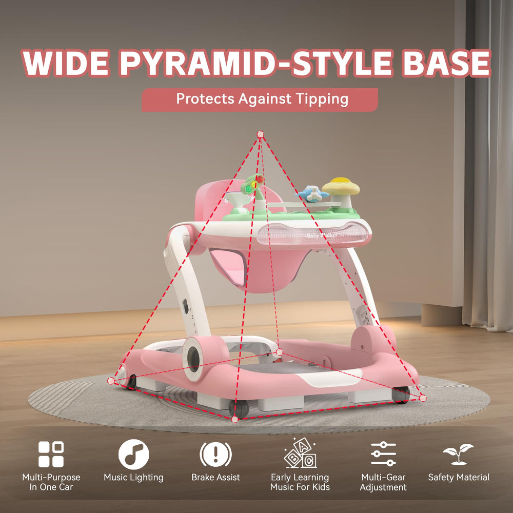 HAWEEK rocker-mode seat keeps baby comfy during play