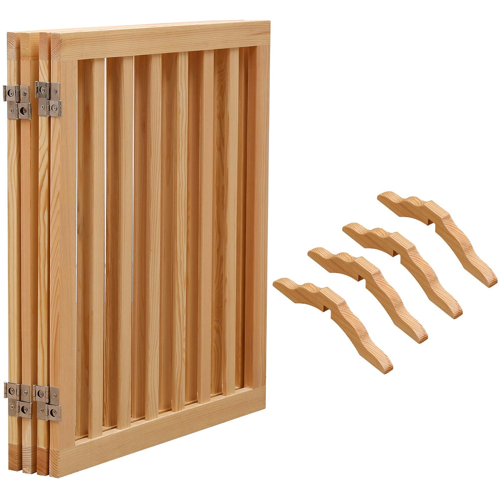 HAXIMWO6 varnished finish reduces splinters and smooths pet movement.